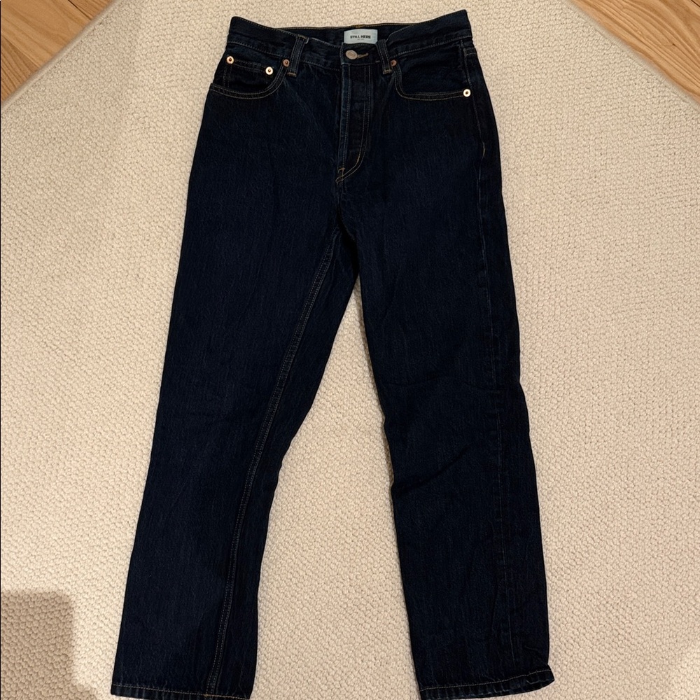 Still Here Dark Blue Jeans (Tate)